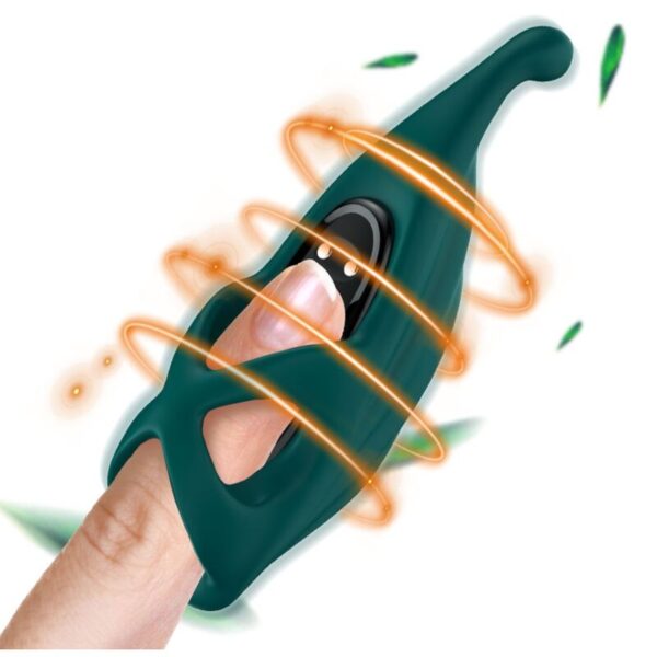 Armony Eco — Finger Vibrator, Rechargeable, Green — Clitoral Stimulators — view 4