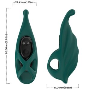 Armony Eco — Finger Vibrator, Rechargeable, Green — Clitoral Stimulators — view 3