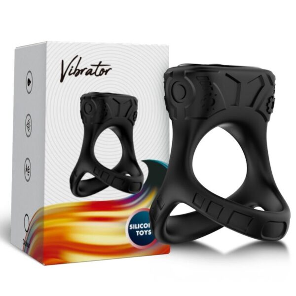 Armony Multiposition — Vibrating Cock Ring, Black — Cock Rings — view 5