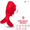 Armony Heart — Vibrating Cock Ring, Red — Cock Rings
