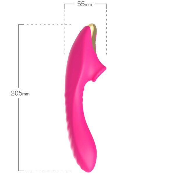 Armony Dudu — Clit Sucker, Rechargeable, Fuchsia — Clitoral Stimulators — view 3