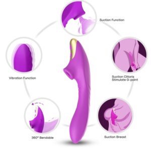 Armony Dudu — Clit Sucker, Rechargeable, Violet — Clitoral Stimulators — view 3