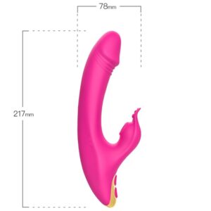 Armony Love — Rabbit Vibrator, Rechargeable, Fuchsia — Clitoral Stimulators — view 2