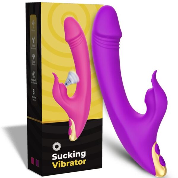Armony Love — Rabbit Vibrator, Rechargeable, Violet — Clitoral Stimulators — view 2