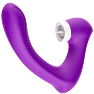 Armony Secretkiss — Tongue Vibrator, Rechargeable, Purple — Clitoral Stimulators