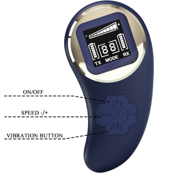 Pretty Love Mina — Vibrating Egg, Blue — Clitoral Stimulators — view 6