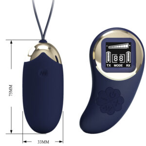 Pretty Love Mina — Vibrating Egg, Blue — Clitoral Stimulators — view 4