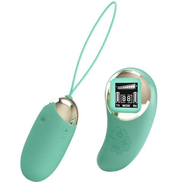 Pretty Love Mina — Vibrating Egg, Green — Clitoral Stimulators