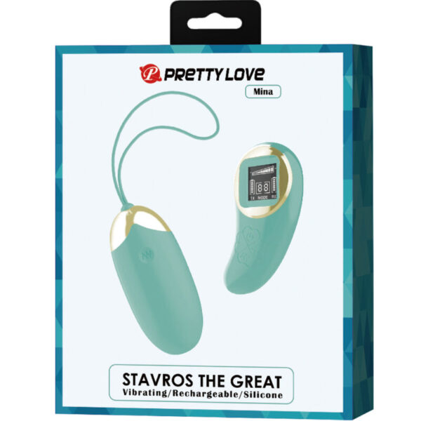 Pretty Love Mina — Vibrating Egg, Green — Clitoral Stimulators — view 6