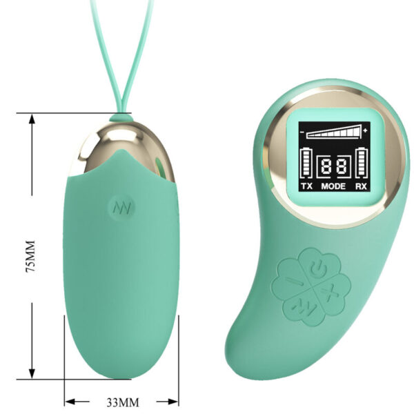 Pretty Love Mina — Vibrating Egg, Green — Clitoral Stimulators — view 3