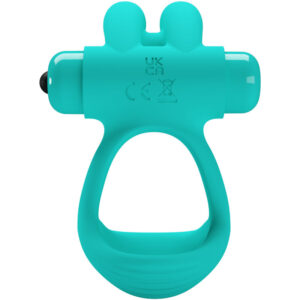 Pretty Love Dante — Vibrating Cock Ring, Green — Cock Rings — view 4