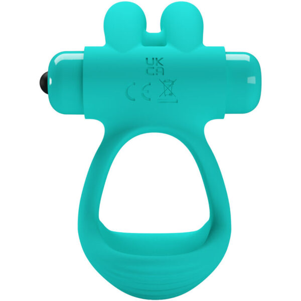 Pretty Love Dante — Vibrating Cock Ring, Green — Cock Rings — view 4