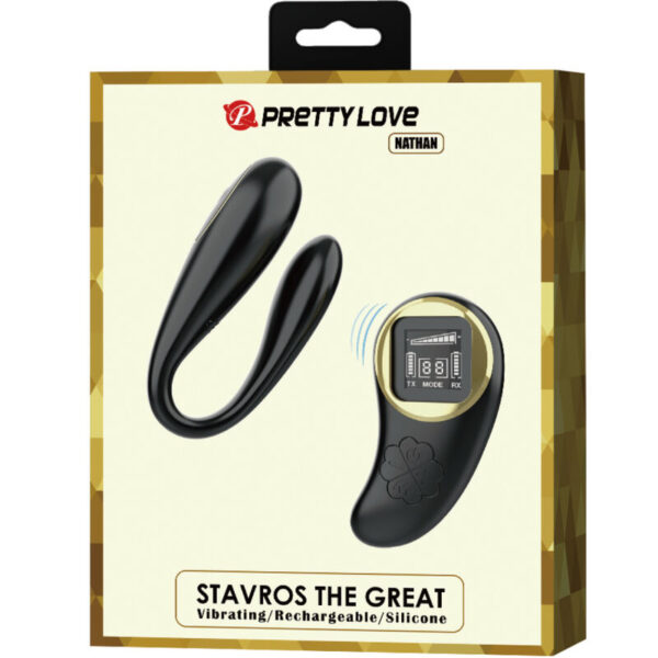 Pretty Love Nathan — Couples Vibrator, Remote Control — Hi-Tech Vibrators — view 6