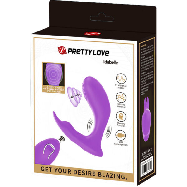 Pretty Love Idabelle — G-Spot Vibrator, Remote Control, Violet — Clitoral Stimulators — view 7