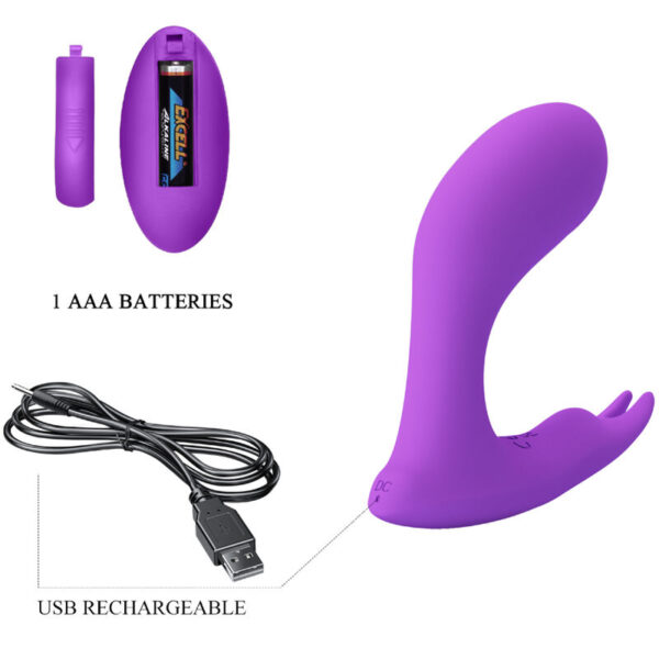 Pretty Love Idabelle — G-Spot Vibrator, Remote Control, Violet — Clitoral Stimulators — view 5