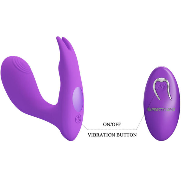 Pretty Love Idabelle — G-Spot Vibrator, Remote Control, Violet — Clitoral Stimulators — view 6
