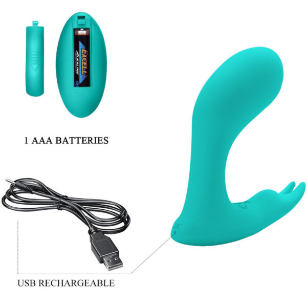 Pretty Love Idabelle — G-Spot Vibrator, Remote Control, Blue — Clitoral Stimulators — view 6