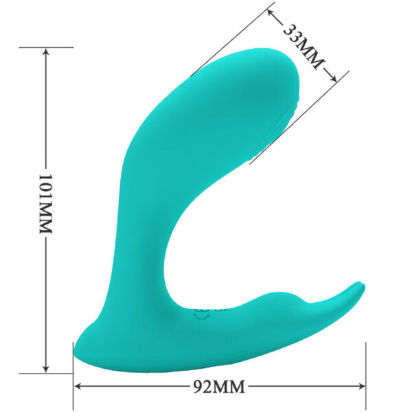 Pretty Love Idabelle — G-Spot Vibrator, Remote Control, Blue — Clitoral Stimulators — view 5