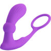 Pretty Love Warren — Cock Ring, Vibrating Butt Plug, Violet — Cock Rings