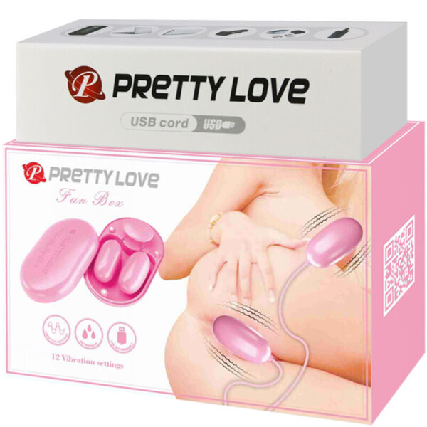 Pretty Love Fun Box — Bullet Vibrator, Rechargeable, Pink — Bullet Vibrators — view 8