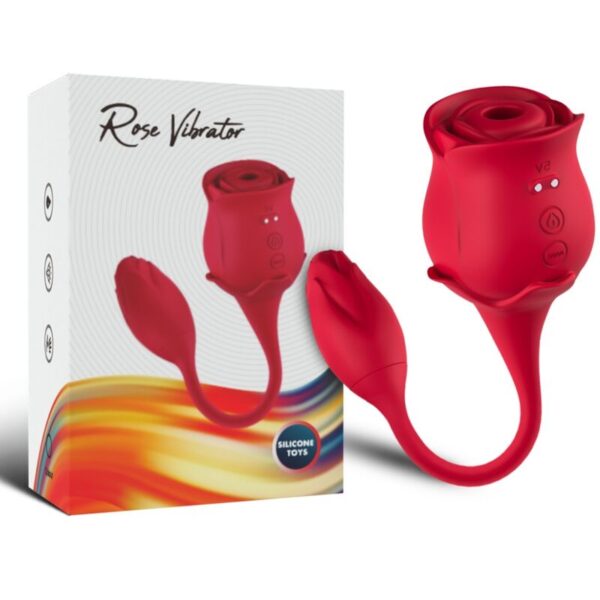 Armony Rose — Clit Sucker, Rechargeable, Red — Clitoral Stimulators