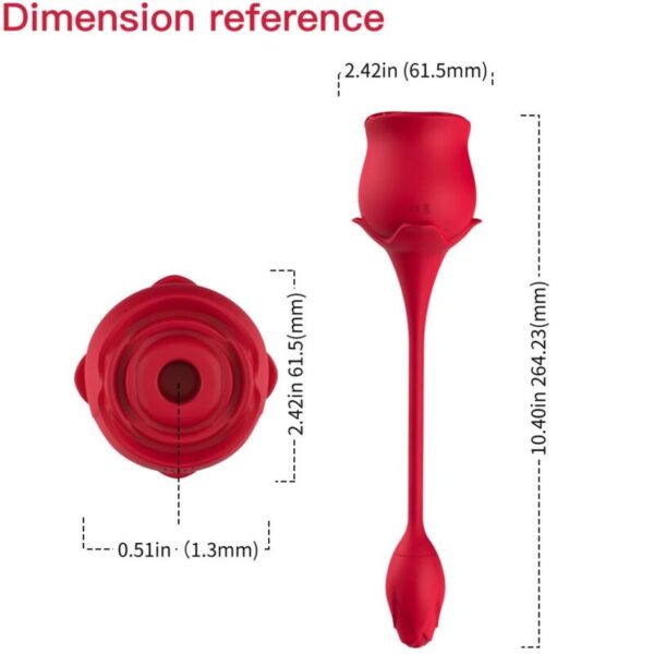 Armony Rose — Clit Sucker, Rechargeable, Red — Clitoral Stimulators — view 2