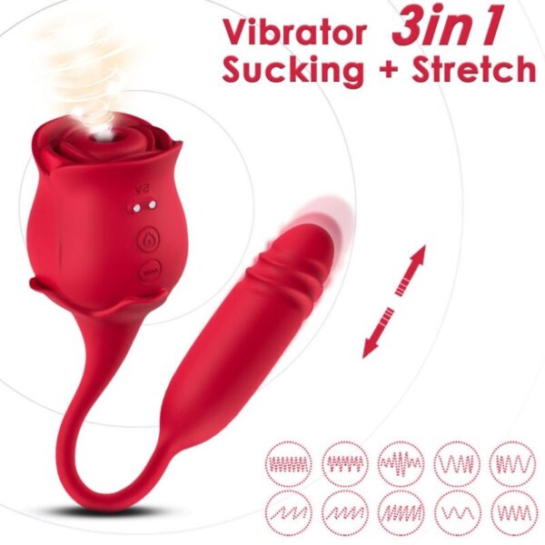 Armony Roseknight — Clit Sucker, Rechargeable, Red — Clitoral Stimulators — view 2