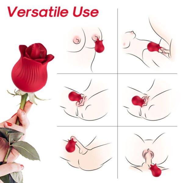 Armony Rose — Clitoral Vibrator, Rechargeable, Red — Clitoral Stimulators — view 2