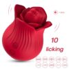 Armony Rose — Clitoral Vibrator, Rechargeable, Red — Clitoral Stimulators