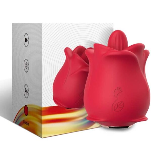 Armony Rose — Tongue Vibrator, Rechargeable, Red — Clitoral Stimulators — view 4