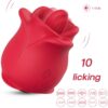 Armony Rose — Tongue Vibrator, Rechargeable, Red — Clitoral Stimulators