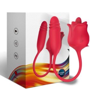 Armony Rose 3-in-1 — Clit Sucker, Rechargeable, Red — Clitoral Stimulators — view 2