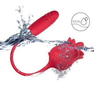 Armony Rose 3-in-1 — Clit Sucker, Rechargeable, Red — Clitoral Stimulators — view 3