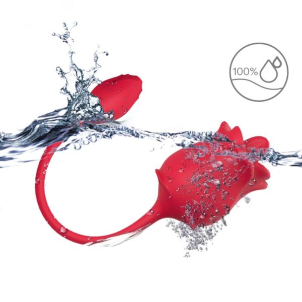 Armony Rose 2-in-1 — Clit Sucker, Rechargeable, Red — Clitoral Stimulators — view 3