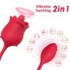 Armony Rose 2-in-1 — Clit Sucker, Rechargeable, Red — Clitoral Stimulators