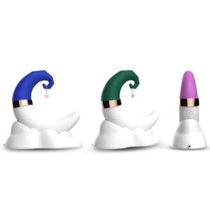Armony Sweetmoon — Clit Sucker, Rechargeable, White and Pink — Clitoral Stimulators — view 3