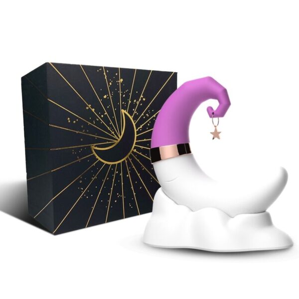 Armony Sweetmoon — Clit Sucker, Rechargeable, White and Pink — Clitoral Stimulators