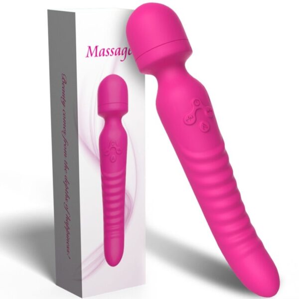 Armony Mission — Wand Massager, Heated, Fuchsia — Clitoral Stimulators — view 4