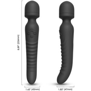 Armony Mission — Wand Massager, Heated, Black — Clitoral Stimulators — view 2