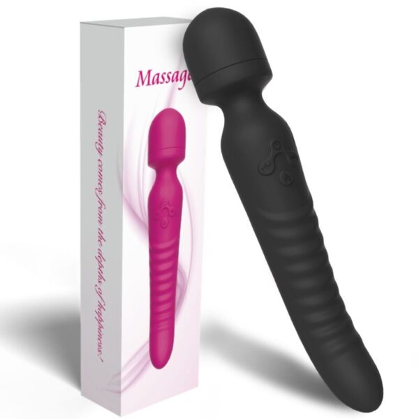 Armony Mission — Wand Massager, Heated, Black — Clitoral Stimulators — view 4