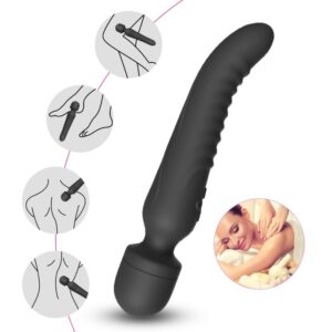 Armony Mission — Wand Massager, Heated, Black — Clitoral Stimulators