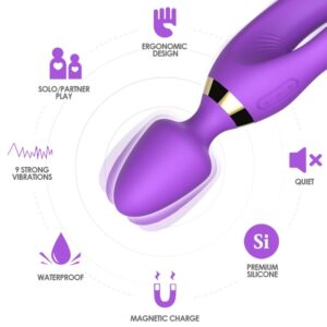 Armony — Rabbit Vibrator, Purple — Rabbit Vibrators — view 3