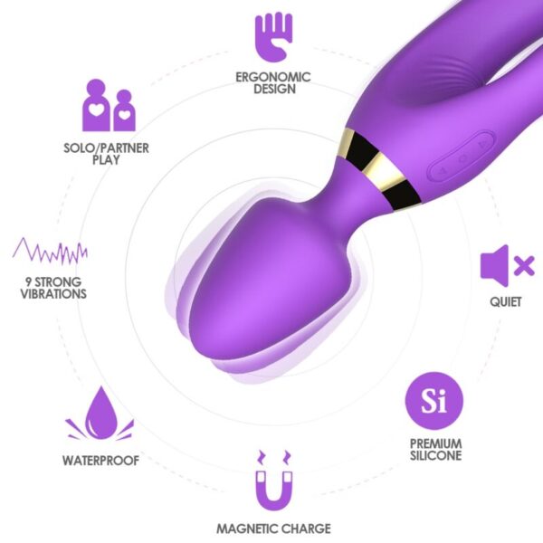 Armony — Rabbit Vibrator, Purple — Rabbit Vibrators — view 3