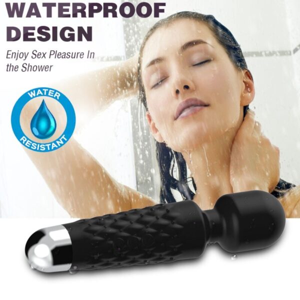 Armony Postman — Wand Massager, Black — Clitoral Stimulators — view 2