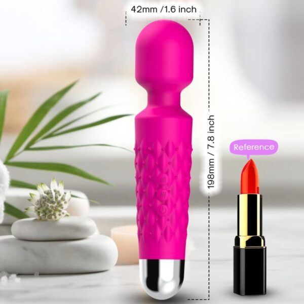 Armony Postman — Wand Massager, Fuchsia — Clitoral Stimulators — view 4