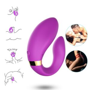 Armony Crescent — Couples Vibrator, Waterproof, Purple — view 4