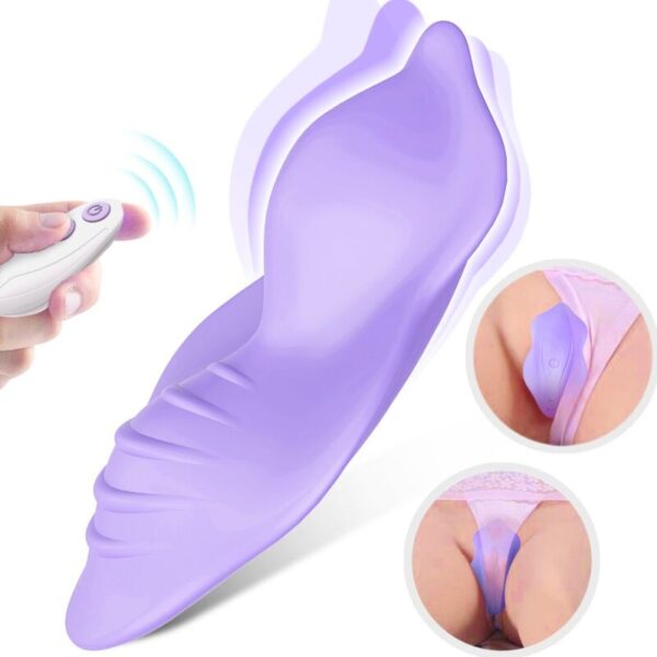Armony Whisper — Panty Vibrator, Remote Control, Purple — Clitoral Stimulators