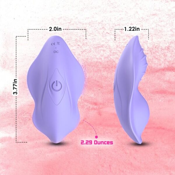 Armony Whisper — Panty Vibrator, Remote Control, Purple — Clitoral Stimulators — view 3