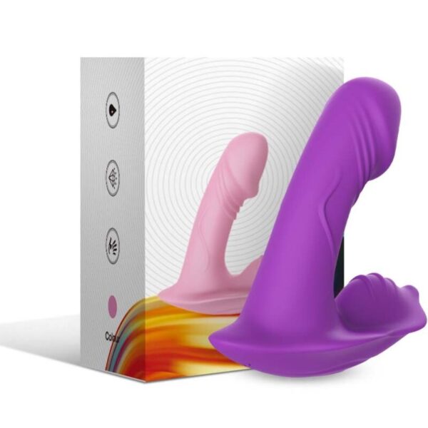 Armony Whistle — Wearable Vibrator, Remote Control, Purple — Clitoral Stimulators — view 4