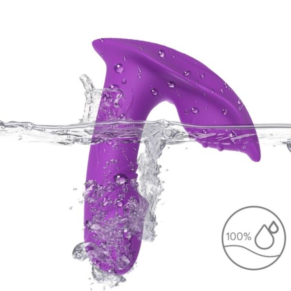 Armony Whistle — Wearable Vibrator, Remote Control, Purple — Clitoral Stimulators — view 3